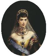 Konstantin Makovsky Portrait of Maria Fyodorovna painting